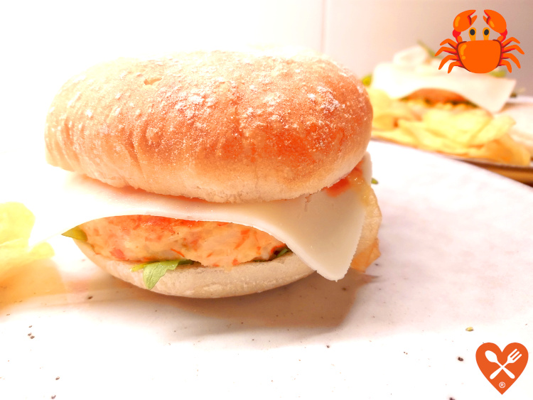 Cómo hacer hamburguesas de marisco