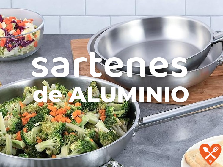 Qué sartenes de aluminio comprar