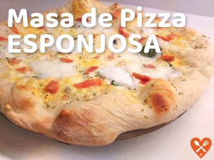 Cómo hacer Masa de Pizza Esponjosa, Gruesa y Crujiente