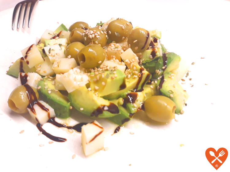 Recetas de Cenas fáciles - Ensalada de Aguacate