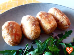 Cómo hacer croquetas de pollo y jamón